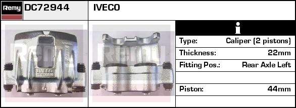 DELCO REMY Pidurisadul DC72950